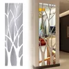 Dekorative Spiegel-Wandaufkleber Baum-Design Silber Produktbild-Vorschau 9