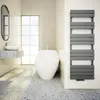 Aquabad Badheizkörper Aurea 50x140cm 663W Anthrazit Produktbild-Vorschau 2