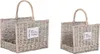 Stojan na palivové dřevo Home ESPRIT přírodní koš 47 x 35 x Náhled obrázku produktu 1