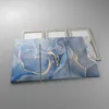 Bild auf Leinwand - Leinwandbild - 3 Teile - Gold Blau Produktbild-Vorschau 2