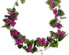 Sľudové dekorácie Bougainvillea Art Garland - L180 cm - Náhľad obrázku produktu 2