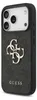A black phone case with a Guess logo and branding is shown from a side angle. Náhled obrázku produktu