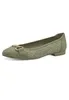 Tamaris Damen Klassische Ballerina 1-22112-42 Grün Produktbild-Vorschau 1