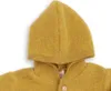 Tuta Engel per neonato con cappuccio, bottoni in legno e Anteprima dell’immagine prodotto 6
