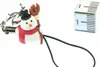 Schneemann mit Besen Handyanhänger Miniblings Weihnachten Produktbild-Vorschau 3