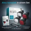 Inlustro Fahrradlicht Set LED 500 Lumen USB-C Produktbild-Vorschau 8