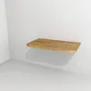 Devo Waschtischplatte 70,3 x 42,3 cm Holz Ohne Ausschnitt Produktbild-Vorschau 1