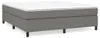 vidaXL Box spring bed frame dark grey 160x200 cm fabric Náhled obrázku produktu 1