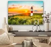 Leinwand Bilder 90x60 cm - Leuchtturm - Natur - Sonne - Produktbild-Vorschau 7