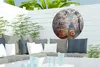 MuchoWow® Gartenposter Outdoor-Poster Rund Gemälde - Produktbild-Vorschau 3