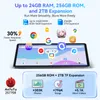 TABWEE 2025 W90 11 palcový tablet Android 15, 24 GB RAM 256 Náhľad obrázku produktu 6
