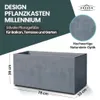 XL Pflanzkasten „Millennium“ 78x39x39 cm – 73L Volumen – Produktbild-Vorschau 2
