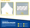 tillvex® 2X Parete laterale grigia per gazebo 3x3m e 3x6m | Anteprima dell’immagine prodotto 2