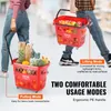 VEVOR Einkaufskörbe, 6 Stück, 39 l Einkaufswagen mit Produktbild-Vorschau 4