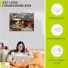 ARTland Leinwandbild Stillleben mit Obstschale Größe: 60x45 Produktbild-Vorschau 3