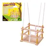 Idena 40192 Babyschaukel gelb Holz Produktbild-Vorschau 1