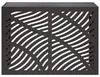vidaXL Osłona klimatyzacji czarna 100 x 50 x 70 cm stalowa Podgląd zdjęcia produktu 2