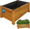 KOTARBAU® Donica Skrzynka Drewniana na Nóżkach 58 x 34 x 25 Podgląd zdjęcia produktu 1
