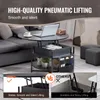 SucceBuy Couchtisch mit anhebbarer Platte, 89,9 cm, rund, Produktbild-Vorschau 3