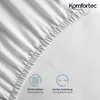 Komfortec Jersey Spannbettlaken 200x200 cm, 100% Baumwolle, Produktbild-Vorschau 9