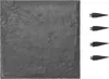 VEVOR Trittsteine Garten, 4 Stk., 395x395 mm, dekorative Produktbild-Vorschau 1