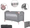 Cangaroo Reisebett Skyglow 2 Ebenen Räder Matratze Produktbild-Vorschau 5