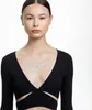 Zestaw biżuterii do ciała Swarovski, różne kroje, biały Podgląd zdjęcia produktu 2