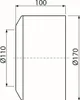 Klapprosette für Universal-WC-Anschlussstutzen und -bogen, Produktbild-Vorschau 3