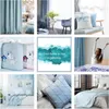 A collage of nine images showcasing home decor items, including curtains, pillows, bedding, and artwork, with a motivational quote in the center. Anteprima dell’immagine prodotto
