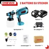 Akku Farbsprühsystem 3-in-1-Sprühbild Farbsprühgerät mit 2x Produktbild-Vorschau 5