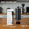 Handkaffeemühle, Manuelle Kaffeemühle mit 40 einstellbaren Produktbild-Vorschau 4
