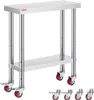 VEVOR Arbeitstisch 30" x 12" x 34" Edelstahl Catering Produktbild-Vorschau 8