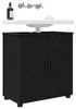 Mobile da bagno nero, 61 x 35 x 64 cm, realizzato in Anteprima dell’immagine prodotto 3