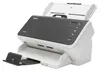 A white and gray document scanner with a black top panel and control buttons. Anteprima dell’immagine prodotto