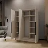 Skříň s otočnými dveřmi LARO 150 cm Moderní skříň na Náhled obrázku produktu 3