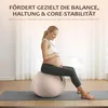 ONVAYA® Gymnastikball 65cm mit Bezug - Rutschfester Produktbild-Vorschau 7