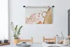 MuchoWow® Wandteppich Wandbehang Rosa - Sonnenbrille - Produktbild-Vorschau 3