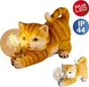 Näve Leuchten LED Solarleuchte KATZE mit LED Platine LED Produktbild-Vorschau 2