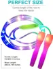2 Pack LED  Springseil Länge verstellbar und DREI Lichtmodi Produktbild-Vorschau 4