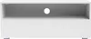 A white TV lowboard with an open compartment and a drawer front. Produktbild-Vorschau