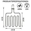 Sauna-Heizstab 5U 3000W, Ersatz-Heizelement für Saunaofen Produktbild-Vorschau 2
