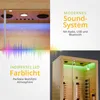 Artsauna Infrarotkabine Kiruna130 Premium - Vollspektrum- & Produktbild-Vorschau 5
