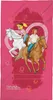 Bibi und Tina Badetuch Herz 75x150 Produktbild-Vorschau 1
