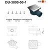 Bodenablauf Ablaufrinne Dusch Ablauf 10x10 cm Duschrinne Produktbild-Vorschau 2