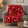 Weihnachtsdecke 130x170 cm – Kuschelige Tagesdecke für Bett & Sofa – Warme Weihnachtsdecke Produktbild-Vorschau