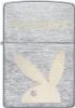 ZIPPO - Playboy Design - Brushed Chrome Silber Bunny Produktbild-Vorschau 1
