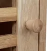 Elégante armoire murale en noyer LAMELÉ avec fermeture Voir les images du produit 7