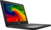 A black Dell Chromebook laptop is shown from a side angle against a white background. Produktbild-Vorschau