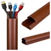 MasterLED Kabelkanal Braun Selbstklebend 100cm 30x21mm – Produktbild-Vorschau 1