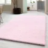 Carpetsale24 Hochflor Teppich Uni Einfarbig Modern Shaggy Produktbild-Vorschau 1